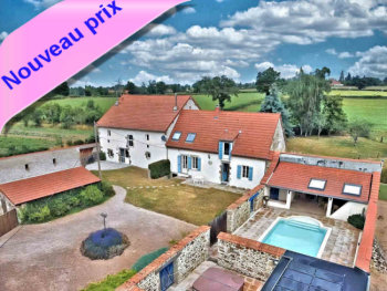 Maison et 2 gîtes à vendre Combrailles 03 63